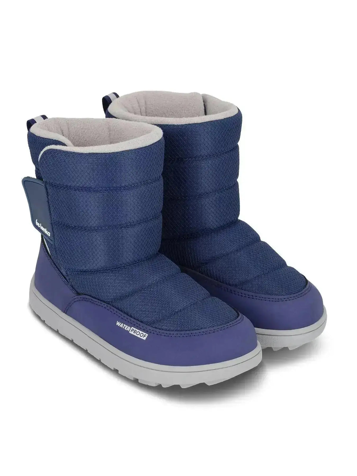 Be Lenka Kids - Ailo Junior Dark Blue - Botas de nieve descalzas