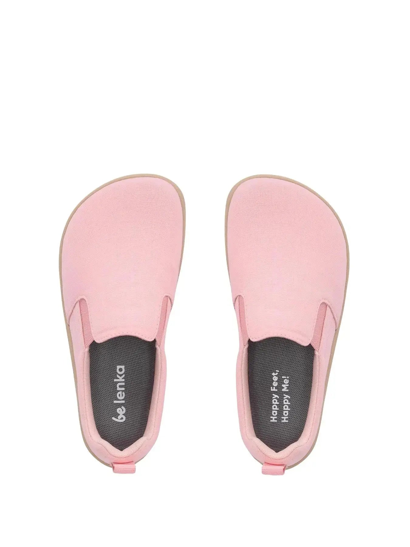 Be Lenka Kids - Aura Cotton Candy Pink - Slip ons barefoot