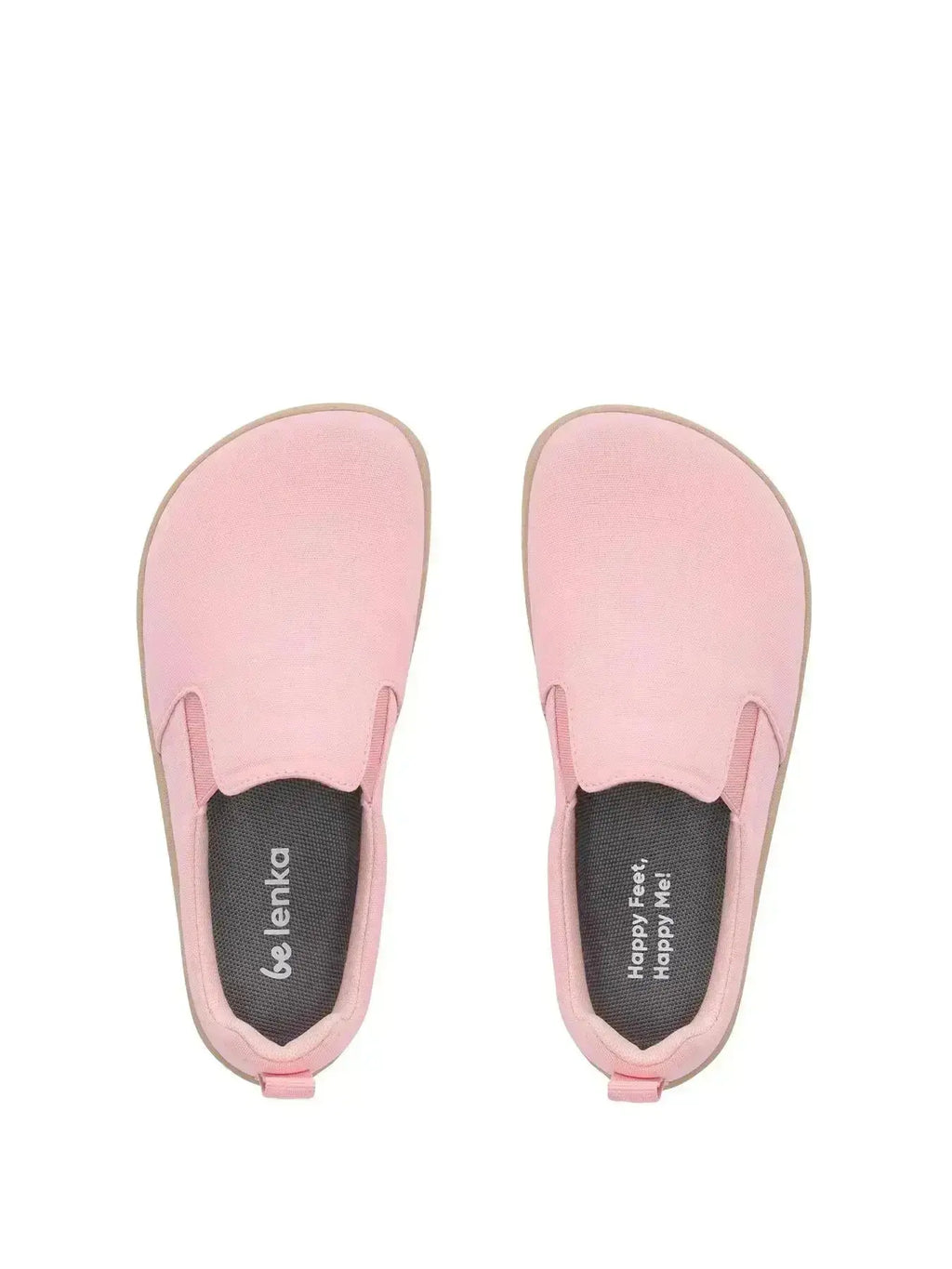 Be Lenka Kids - Aura Cotton Candy Pink - Zapatillas sin cordones barefoot infantiles rosas