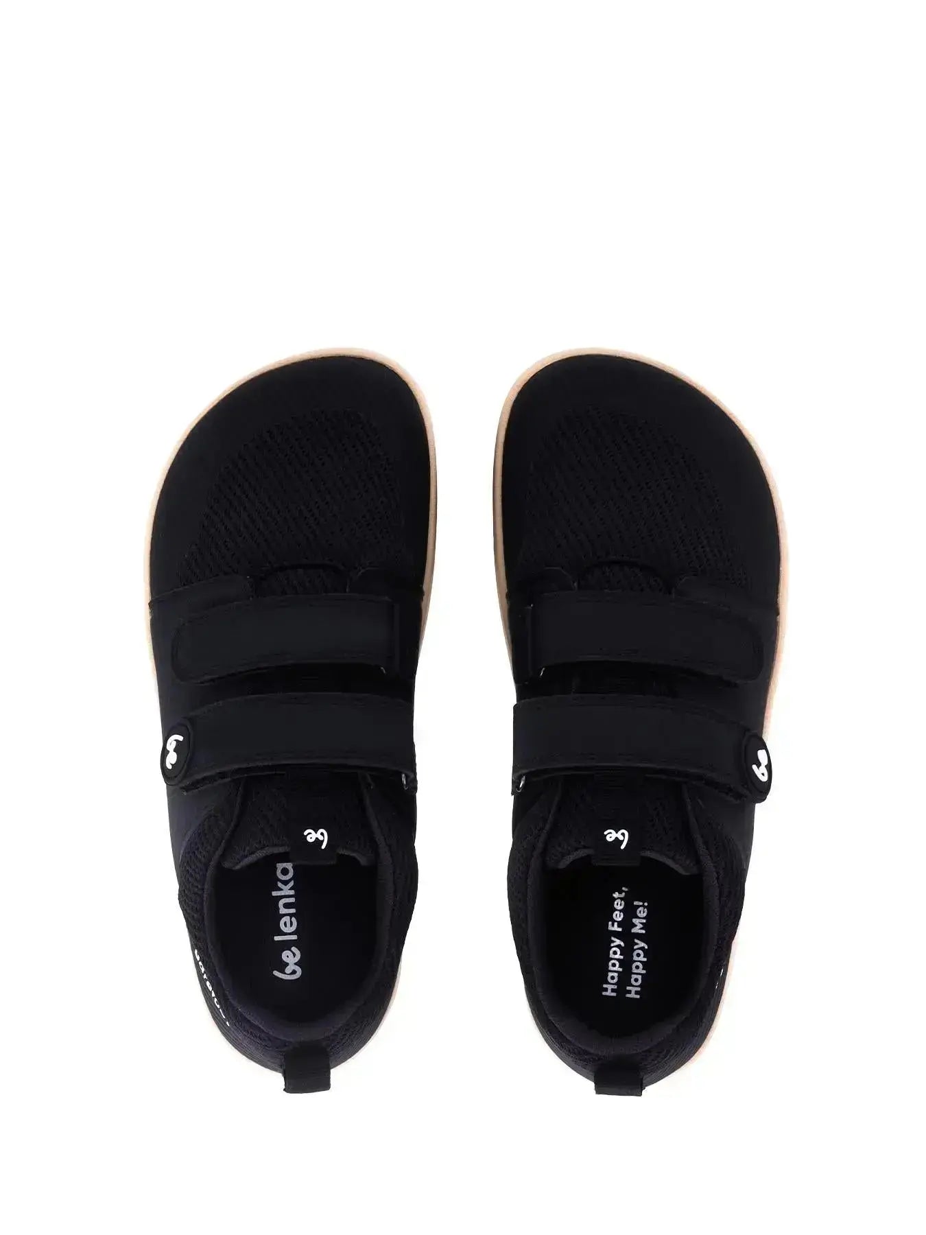 Be Lenka Kids - Bounty Black - Zapatillas barefoot infantiles negro