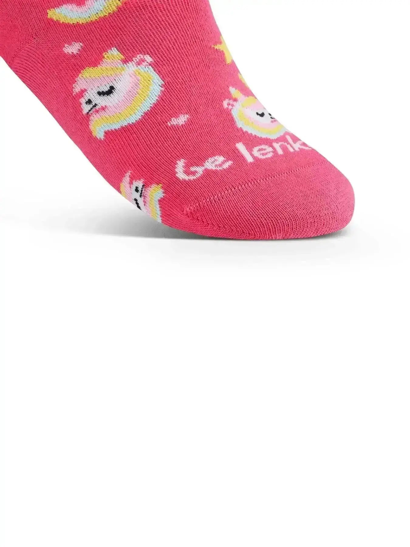 Be Lenka Kids - Crew Unicorn BubleGum Pink - Calcetines barefoot