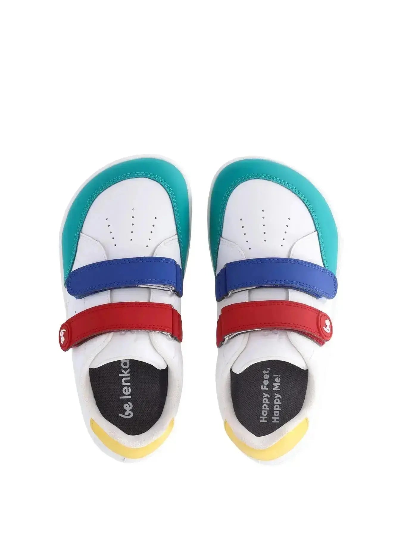 Be Lenka Kids - Energise Blanc & Multicolore - Chaussures barefoot