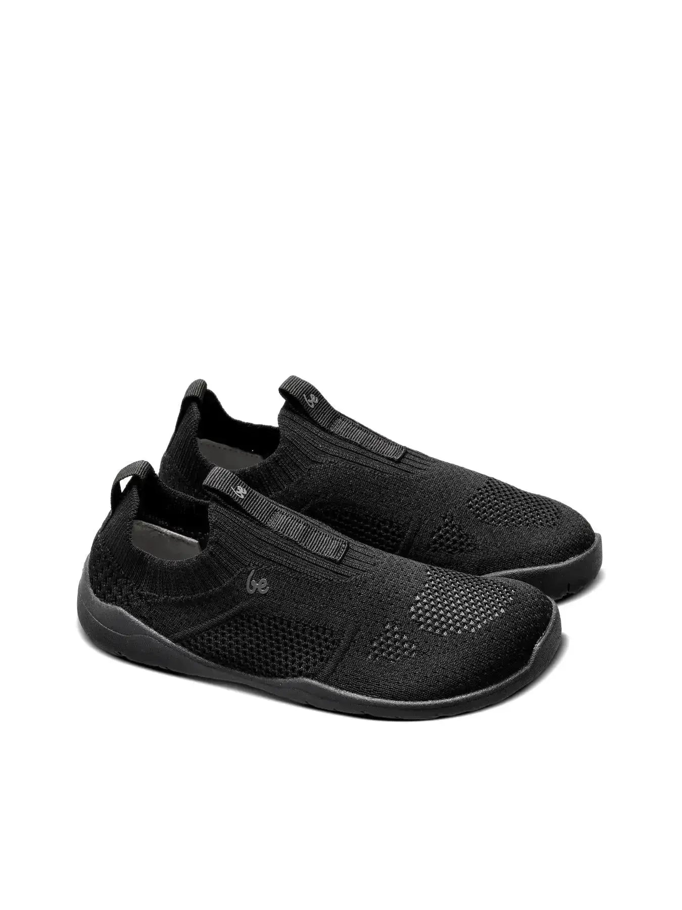 Be Lenka Kids - Luppo Tout Noir - Chaussures minimalistes à enfiler
