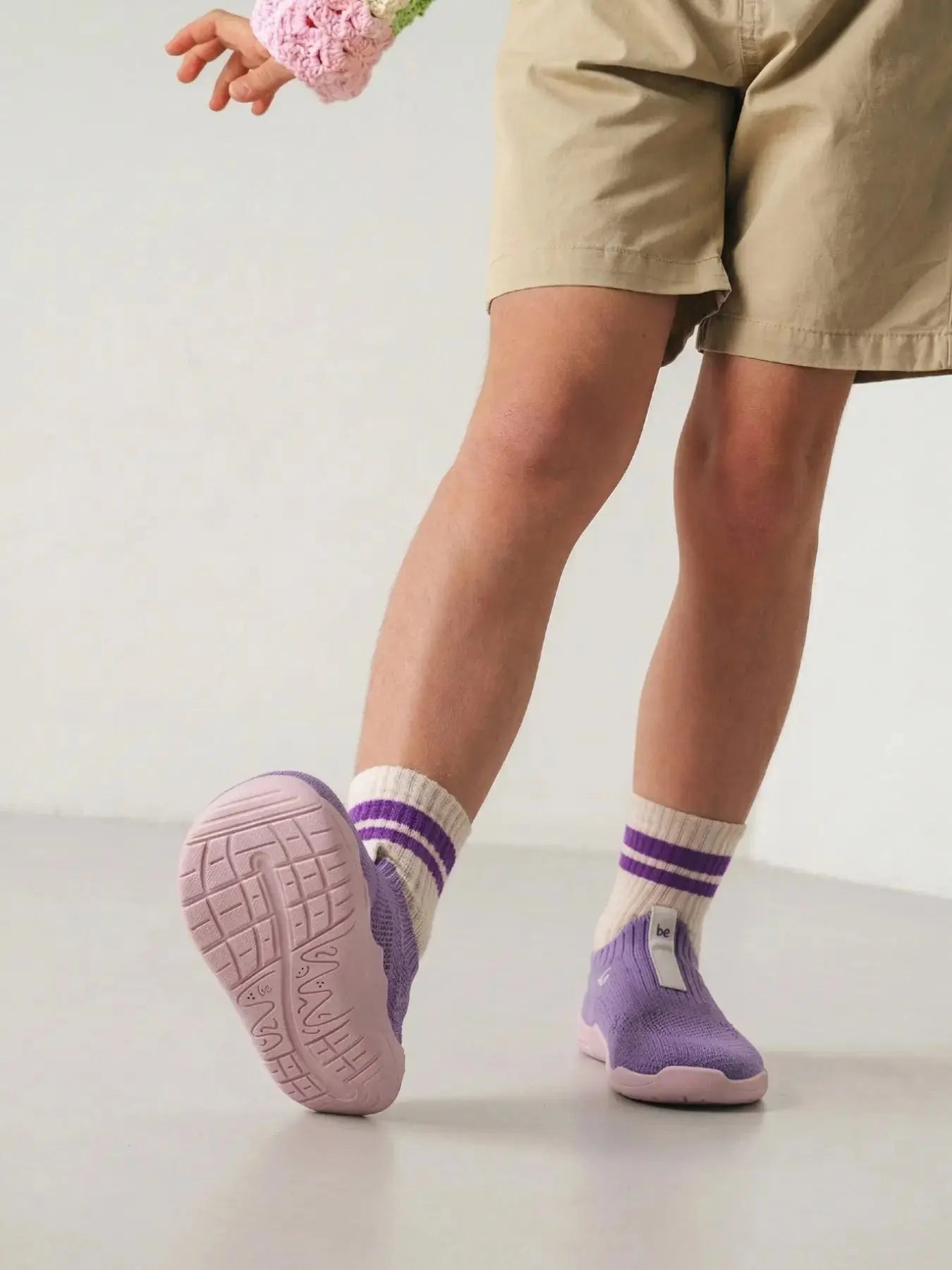 Be Lenka Kids - Luppo Lilac & Pink - Slip-on barefoot