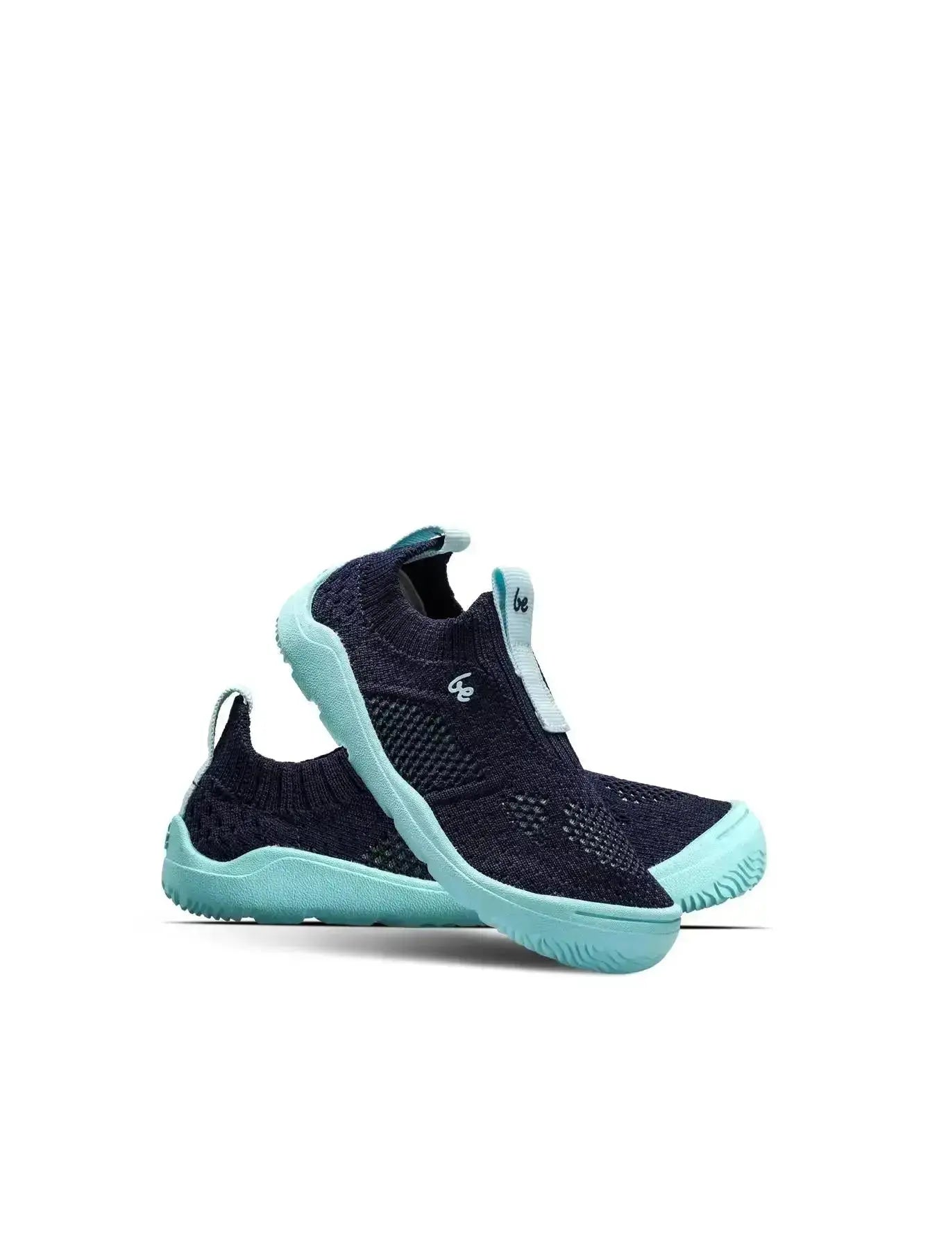 Be Lenka Kids - Luppo Preschool Bleu & Aqua - Chaussures minimalistes à enfiler