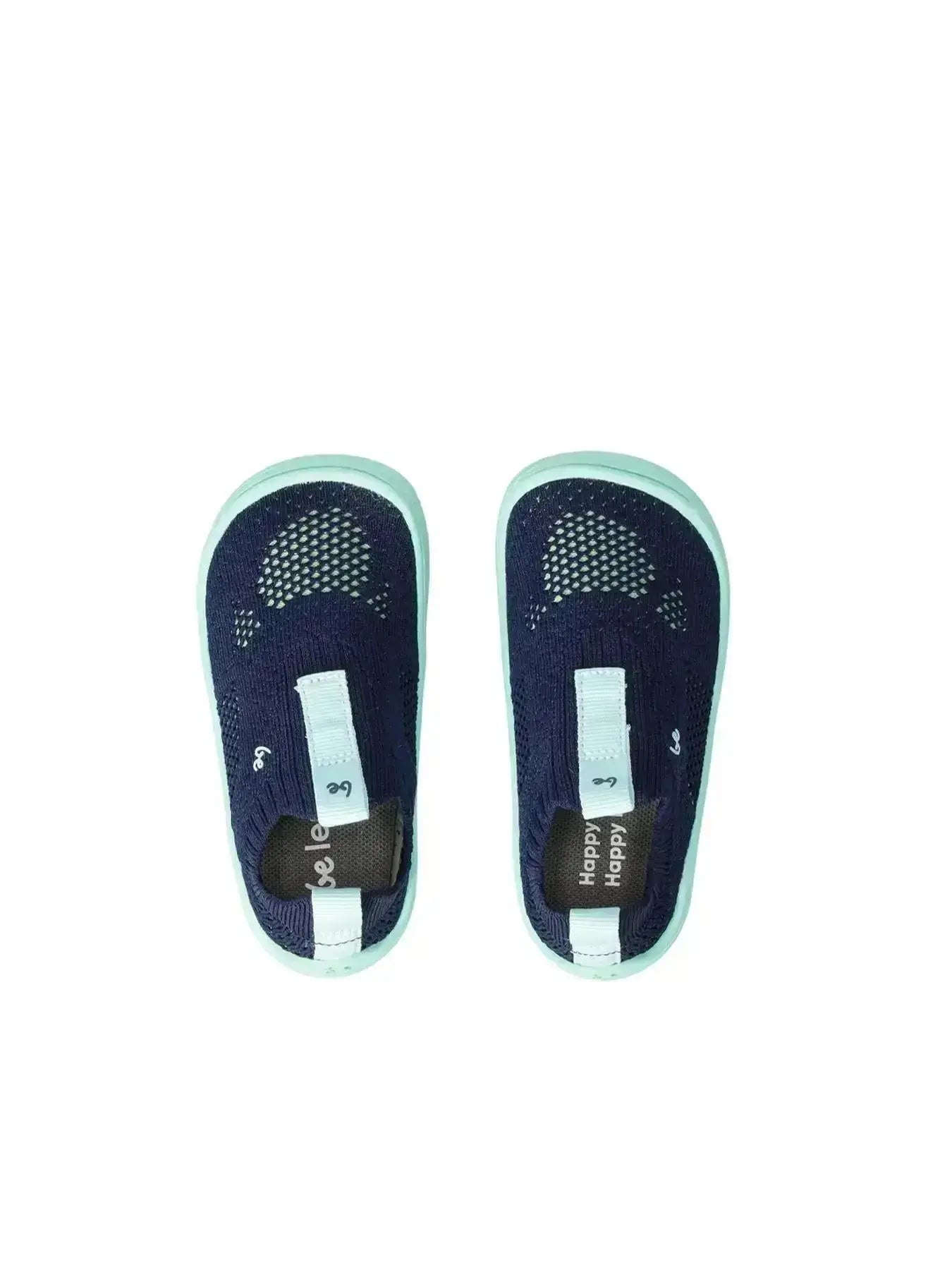 Be Lenka Kids - Luppo Preschool Bleu & Aqua - Chaussures minimalistes à enfiler