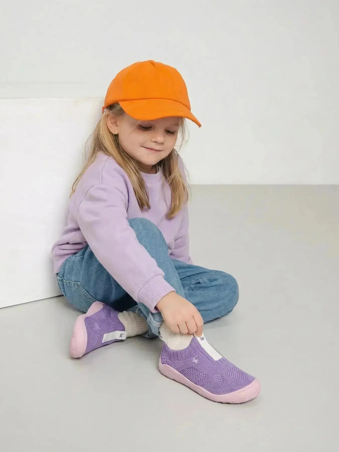 Be Lenka Kids - Luppo Preschool Lilac & Pink - Slip-on respetuosas de primeros pasos lila