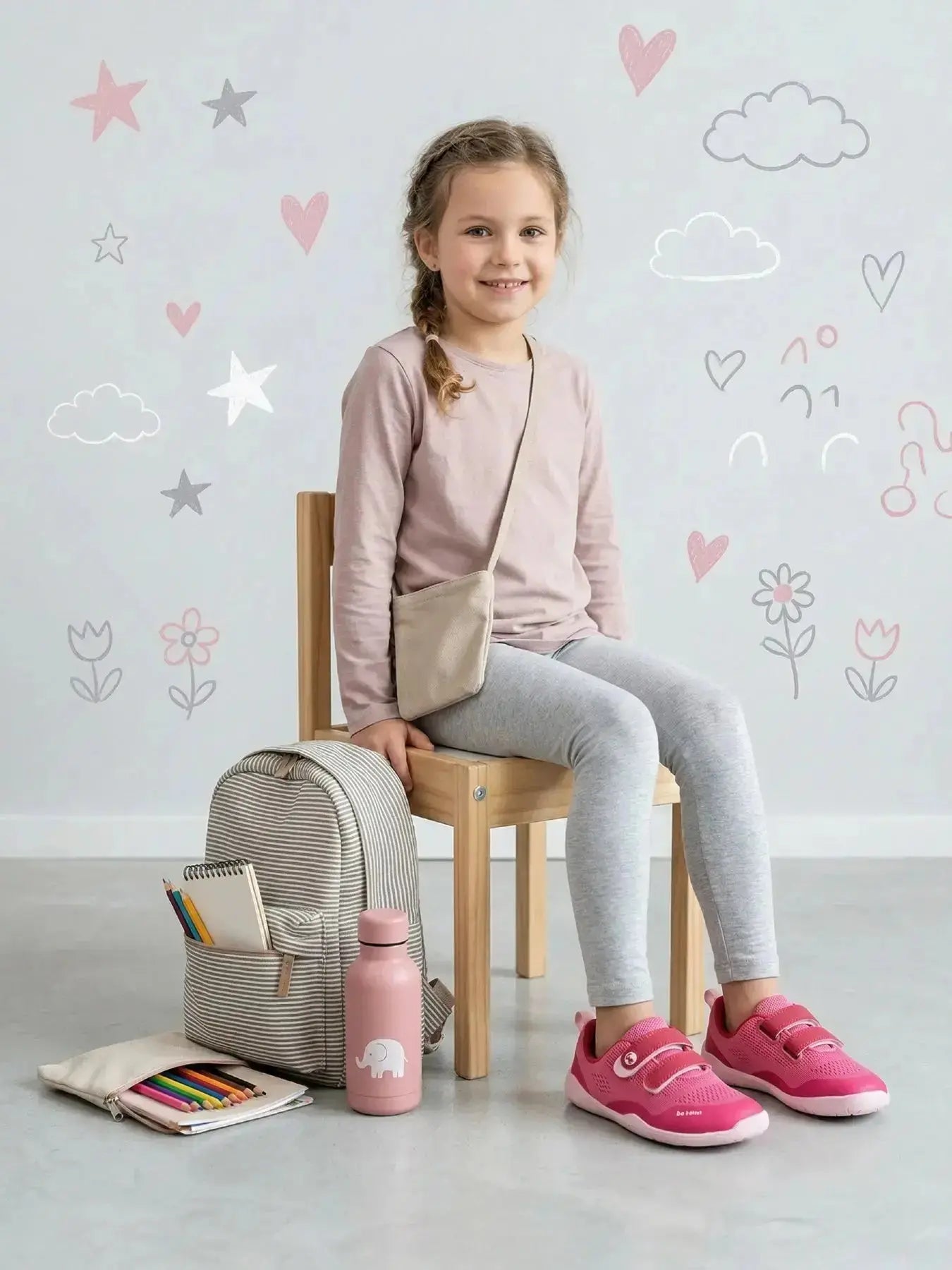 Be Lenka Kids - Nubo Rose - Chaussures barefoot