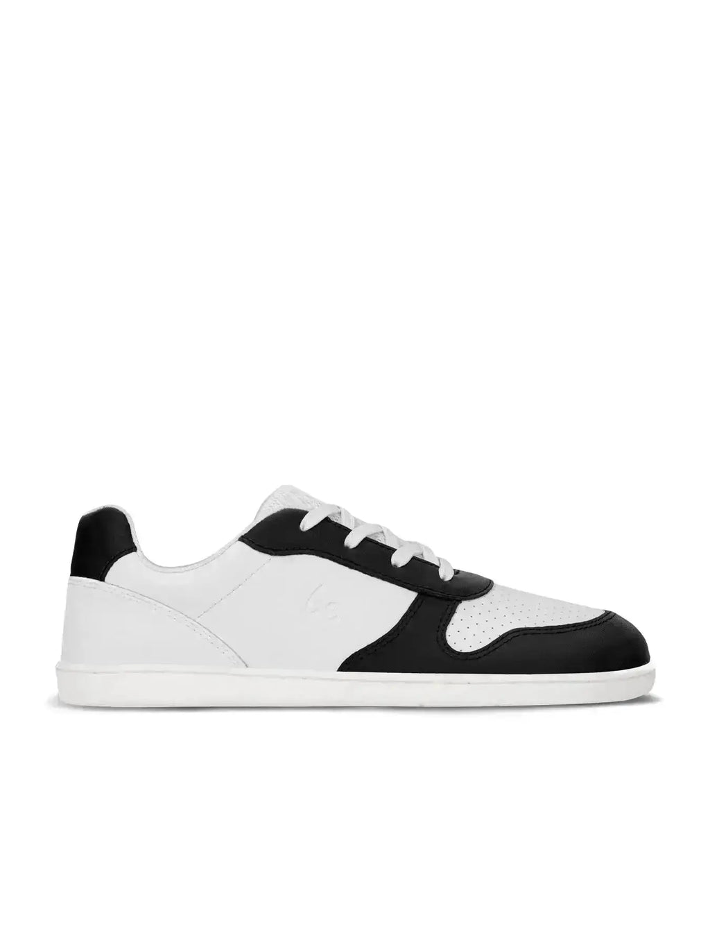 Be Lenka Kids - Scoot Junior White & Black - Zapatillas barefoot infantiles blanco y negro