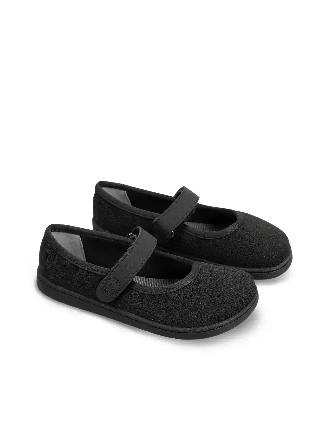 Be Lenka Kids - Tinkee All Black Sparkle - Ballerines barefoot