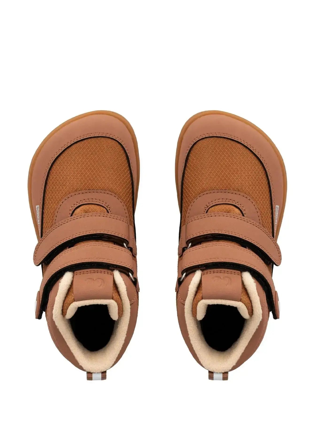 Be Lenka Kids - Zippu All Brown - Chaussures barefoot d'hiver