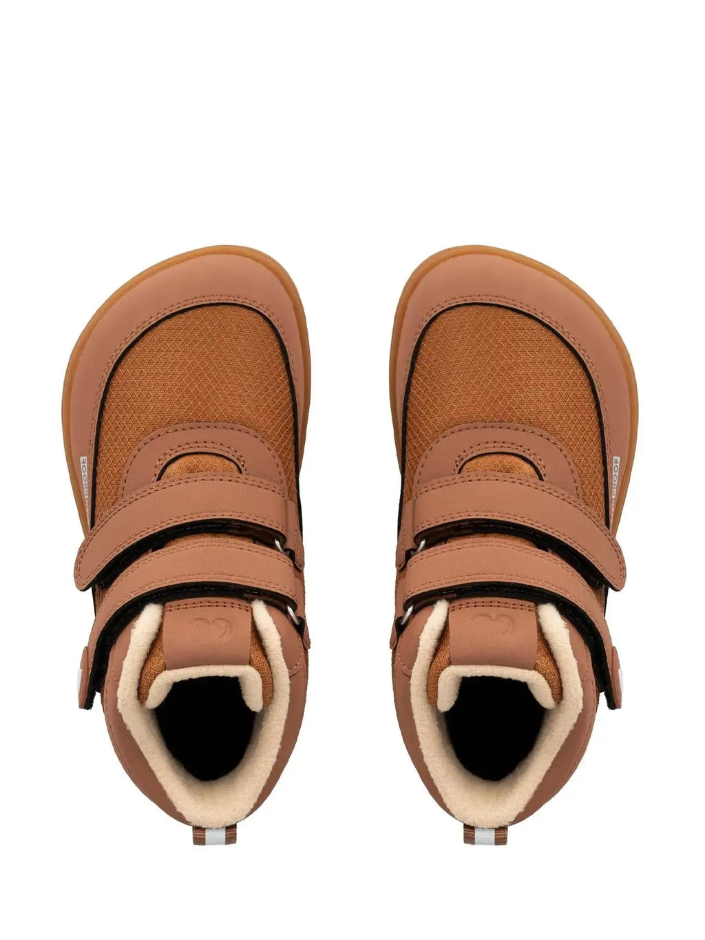 Be Lenka Kids - Zippu All Brown - Zapatos barefoot de invierno