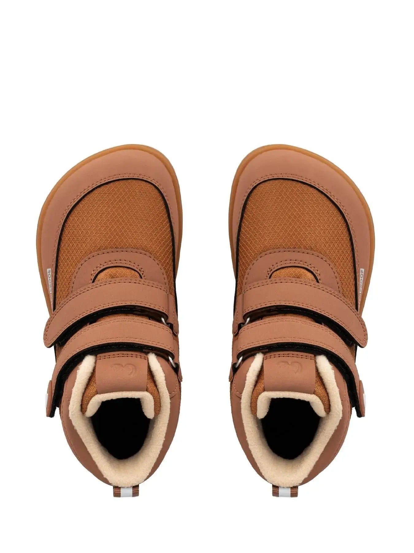 Be Lenka Kids - Zippu All Brown - Zapatos barefoot de invierno