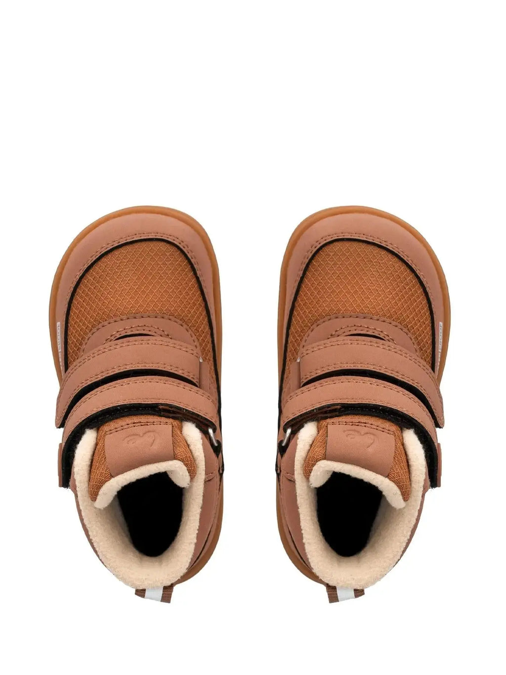Be Lenka Kids - Zippu Preschool All Brown - Zapatos barefoot de invierno