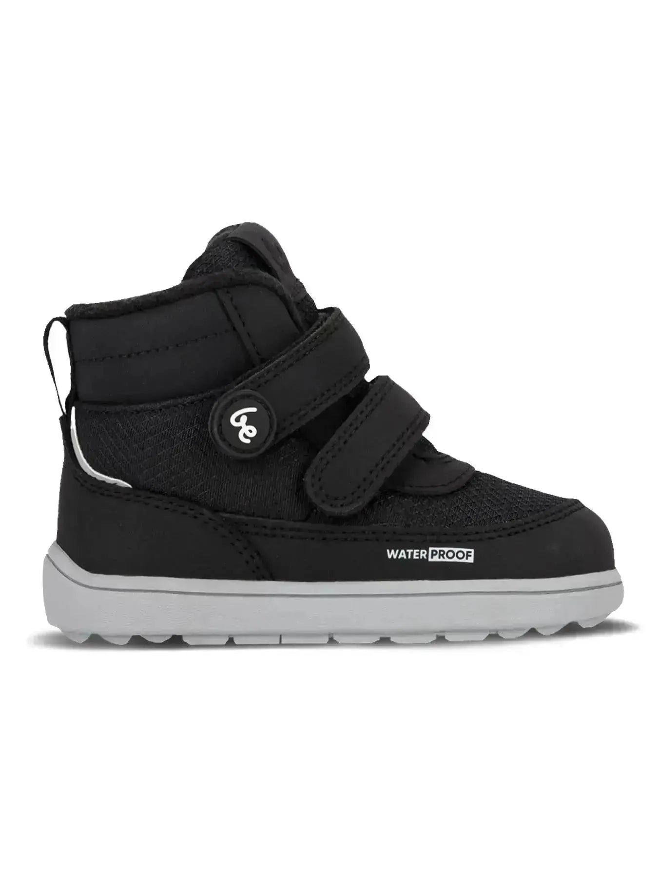 Be Lenka Kids - Zippu Preschool Black & Grey - Botas respetuosas primeros pasos negro