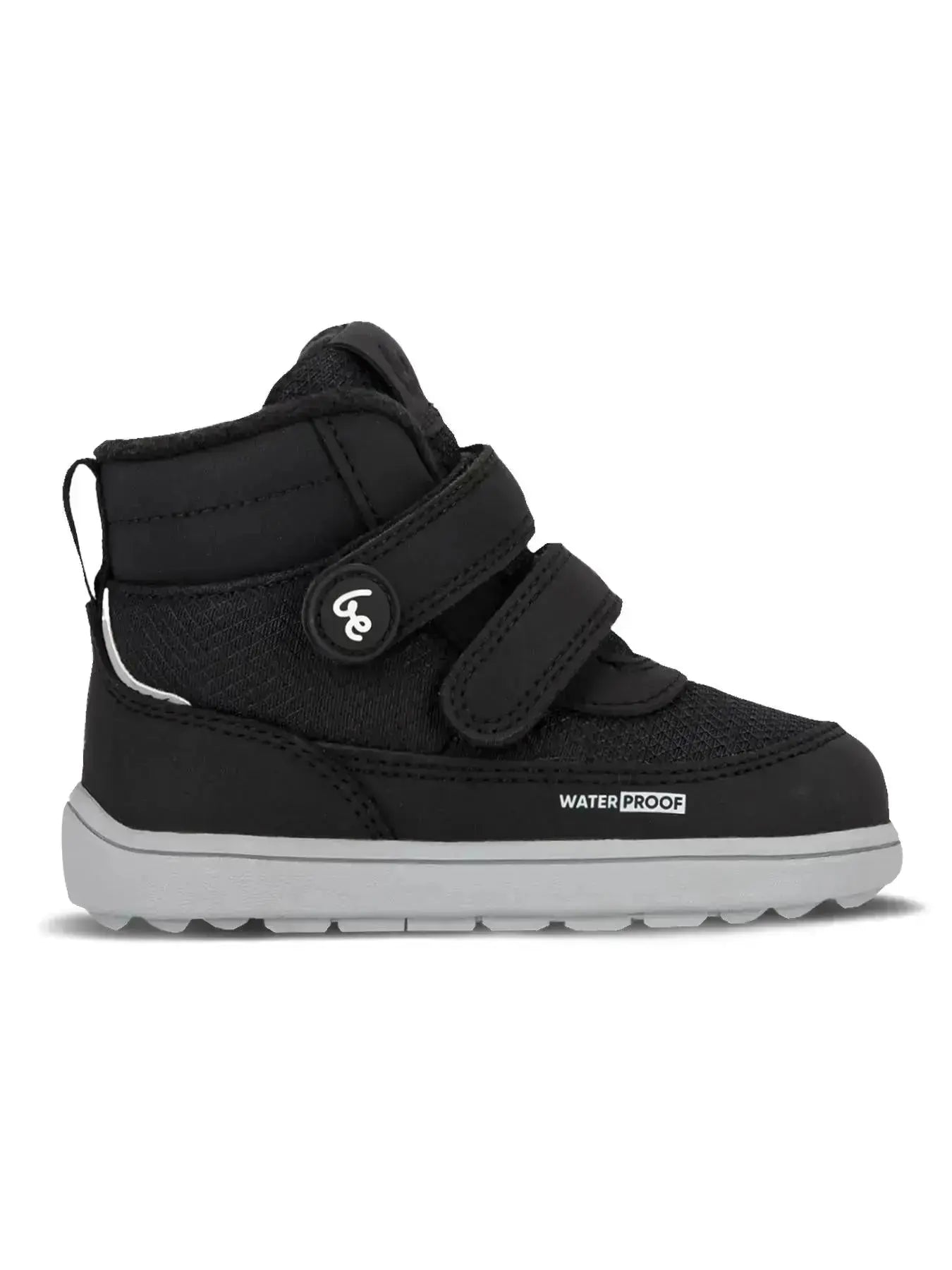 Be Lenka Kids - Zippu Preschool Noir & Gris - Chaussures barefoot d'hiver