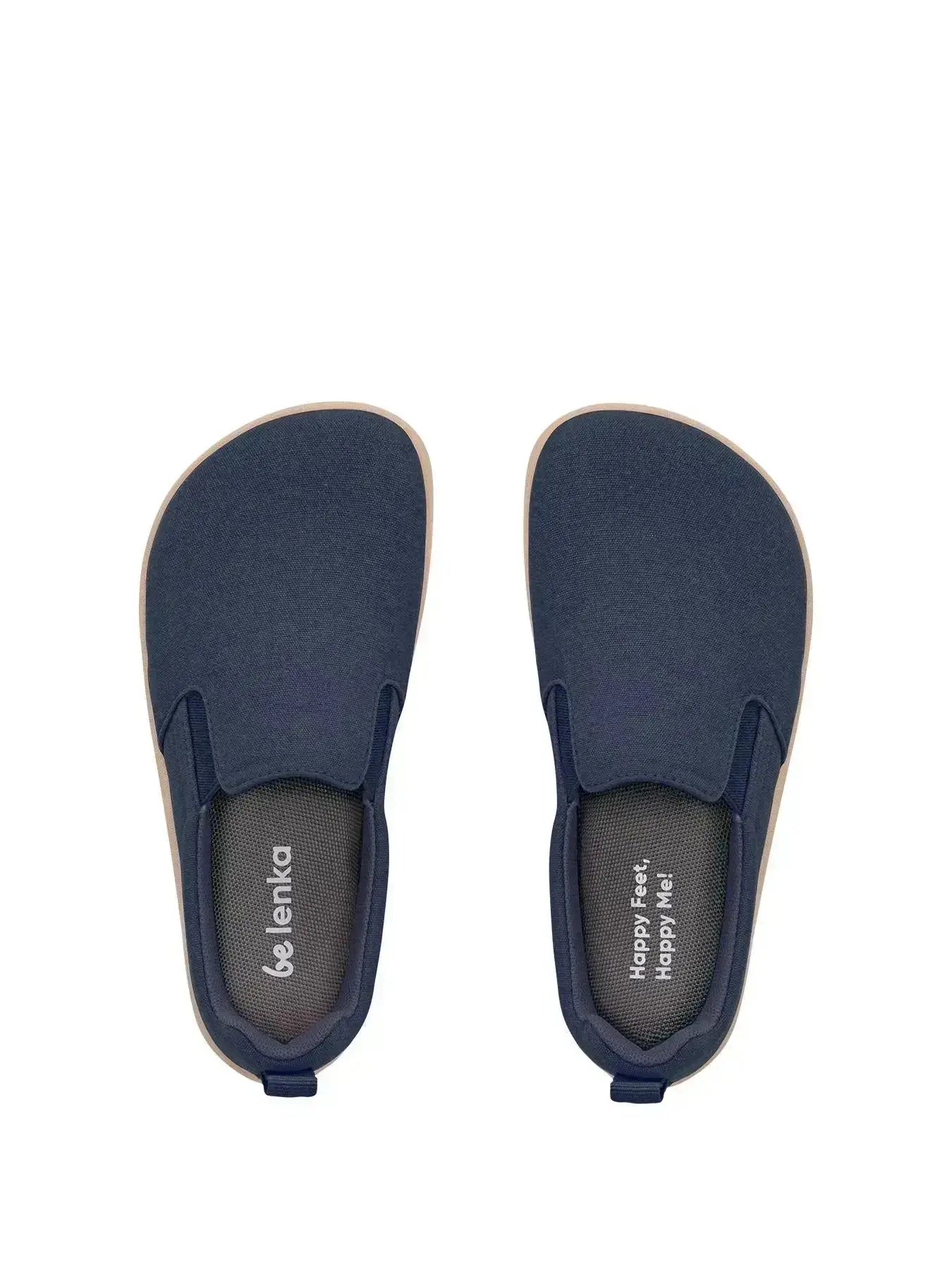Be Lenka Kids – Aura Preschool Navy - Chaussures minimalistes à enfiler