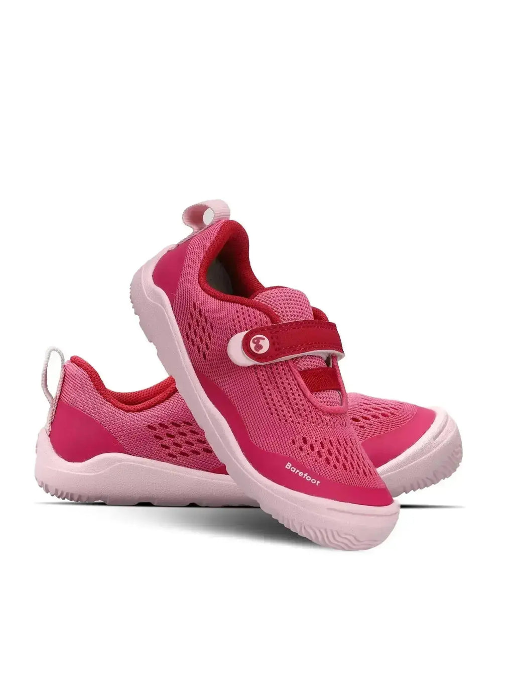 Be Lenka - Nubo Preschool Pink - Zapatillas respetuosas de primeros pasos rosas