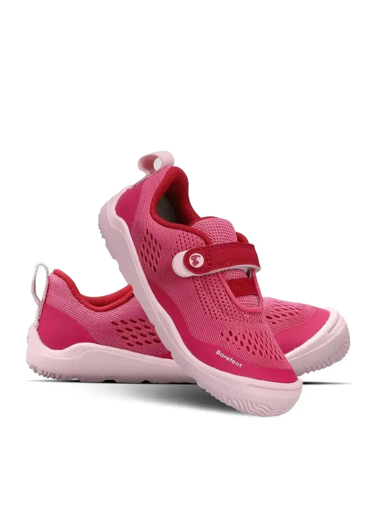 Be Lenka - Nubo Preschool Pink - Zapatillas respetuosas de primeros pasos rosas