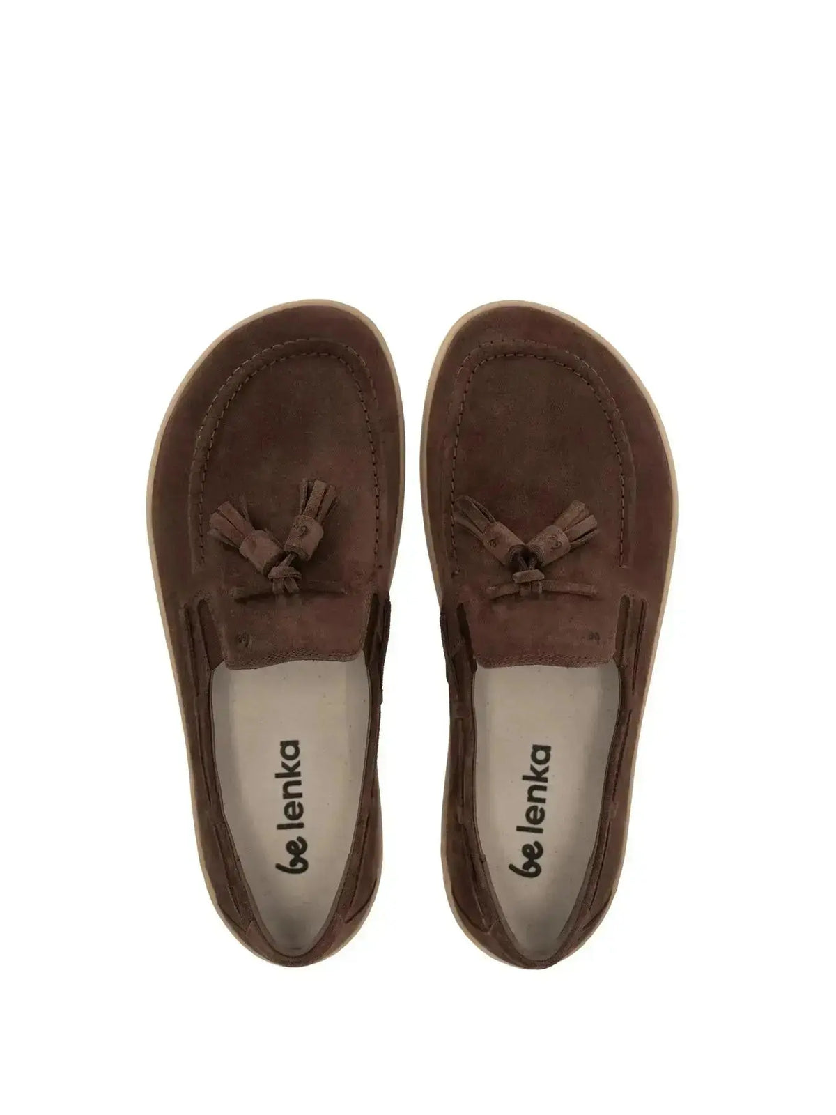 Be Lenka - Portsiders Dark Brown - Mocasines barefoot