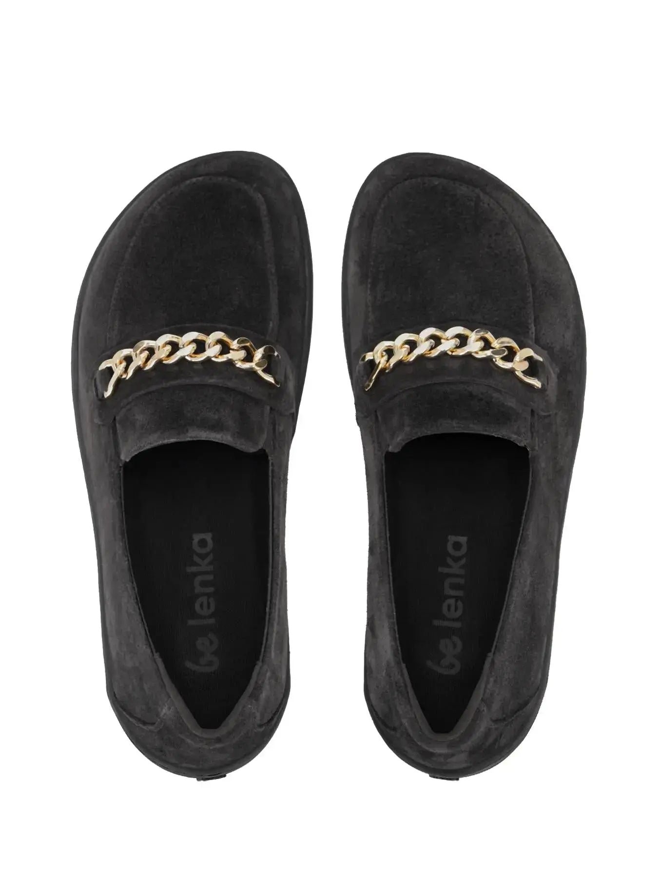 Be Lenka - Prestage Dark Brown & Gold - Mocasines barefoot