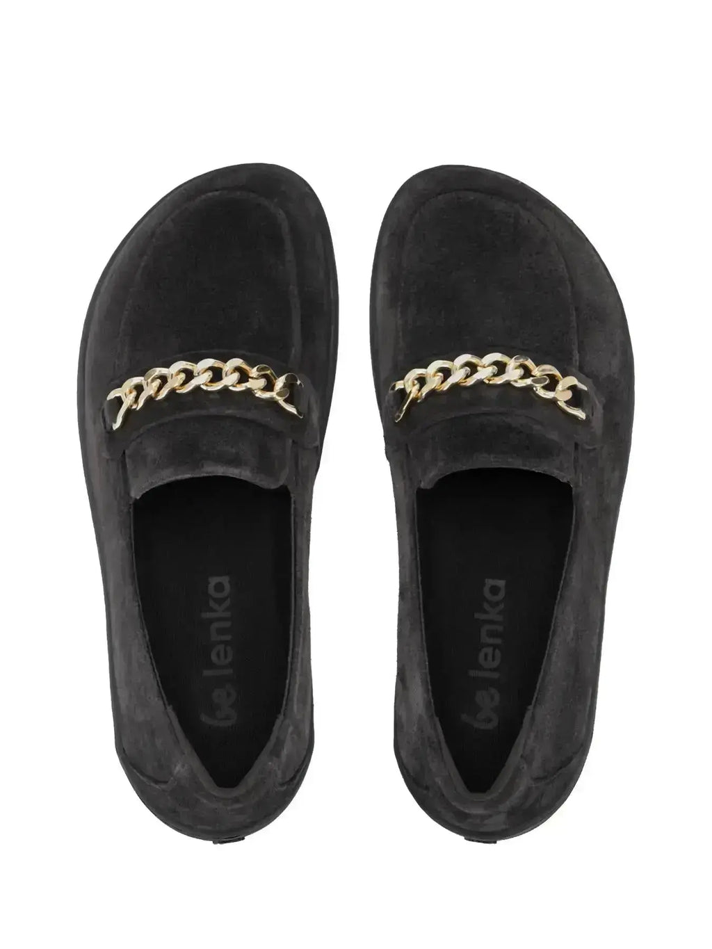 Be Lenka - Prestage Dark Brown & Gold - Mocasines barefoot