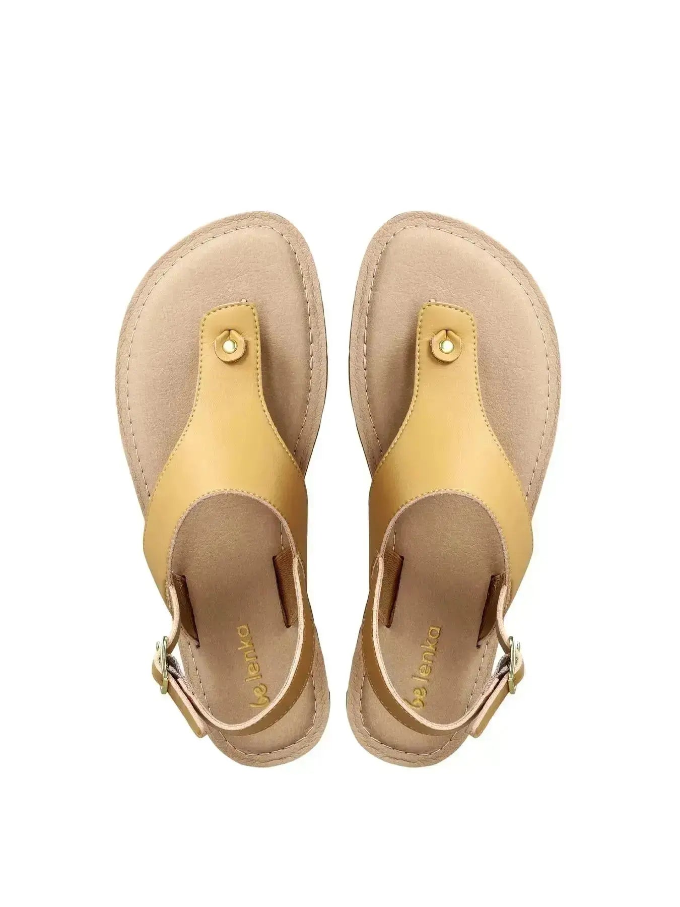 Be Lenka - Promenade 2.0 Beige - Sandalias barefoot para mujer