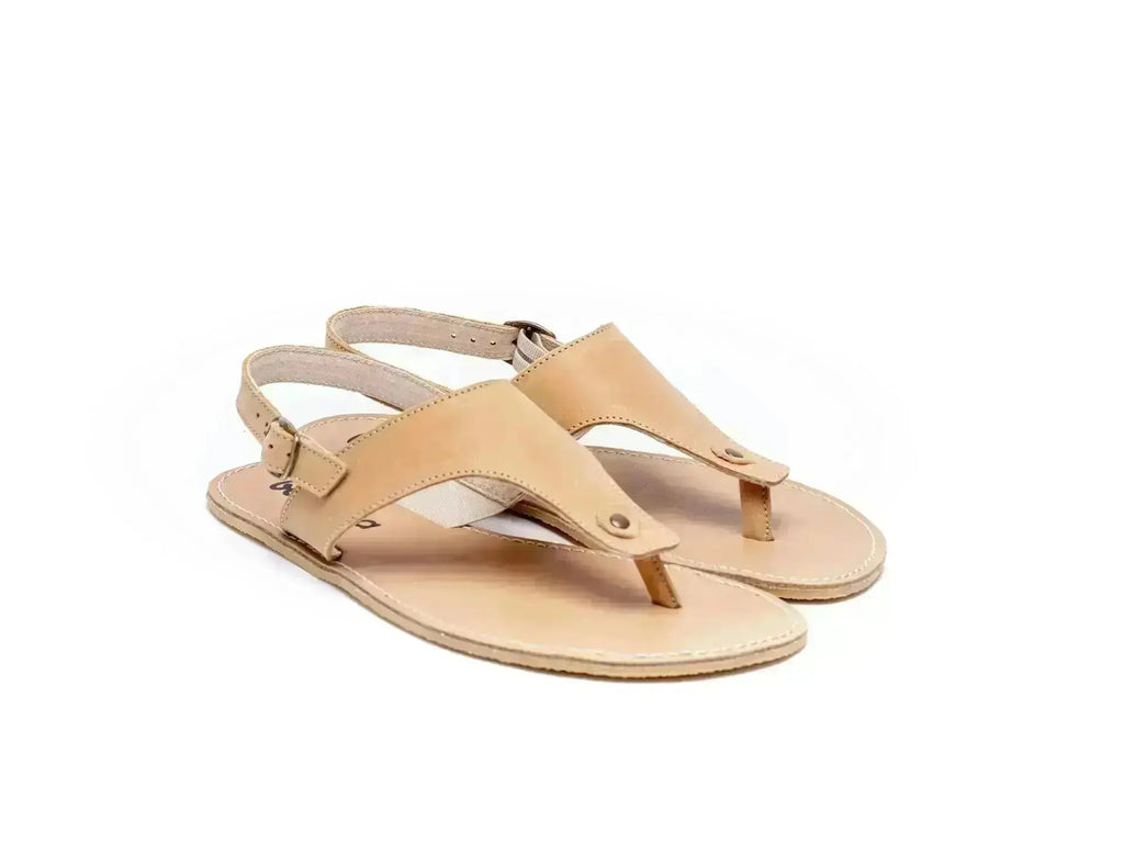 Be Lenka - Promenade Sand - Sandalias barefoot beige para mujer