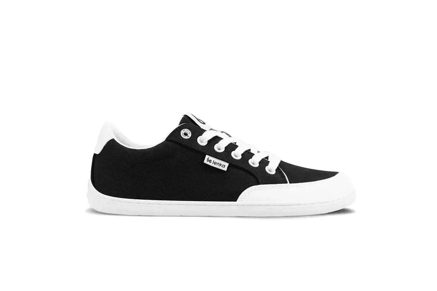 Be Lenka - Rebound Noir & Blanc - Chaussures minimalistes barefoot
