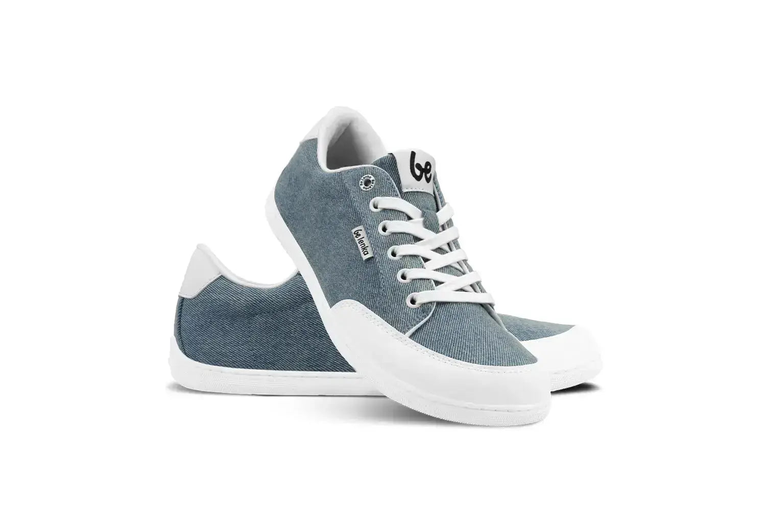 Be Lenka - Rebound Denim Light Blue - Lonetas barefoot azul claro de tela vaquera unisex