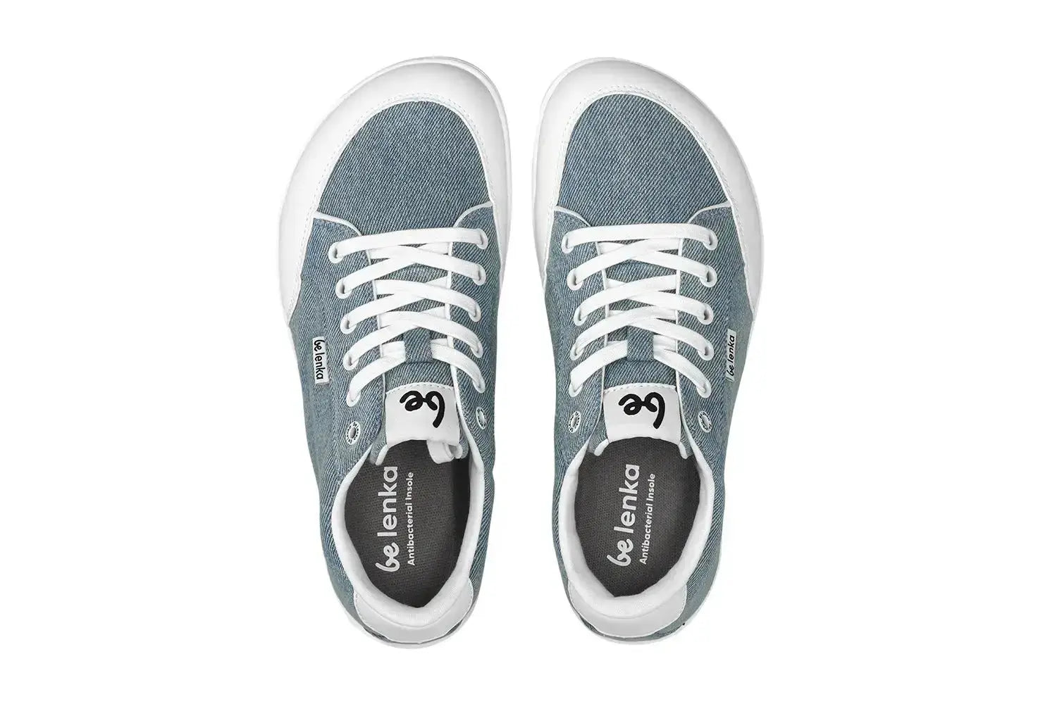 Be Lenka - Rebound Denim Light Blue - Lonetas barefoot azul claro de tela vaquera unisex