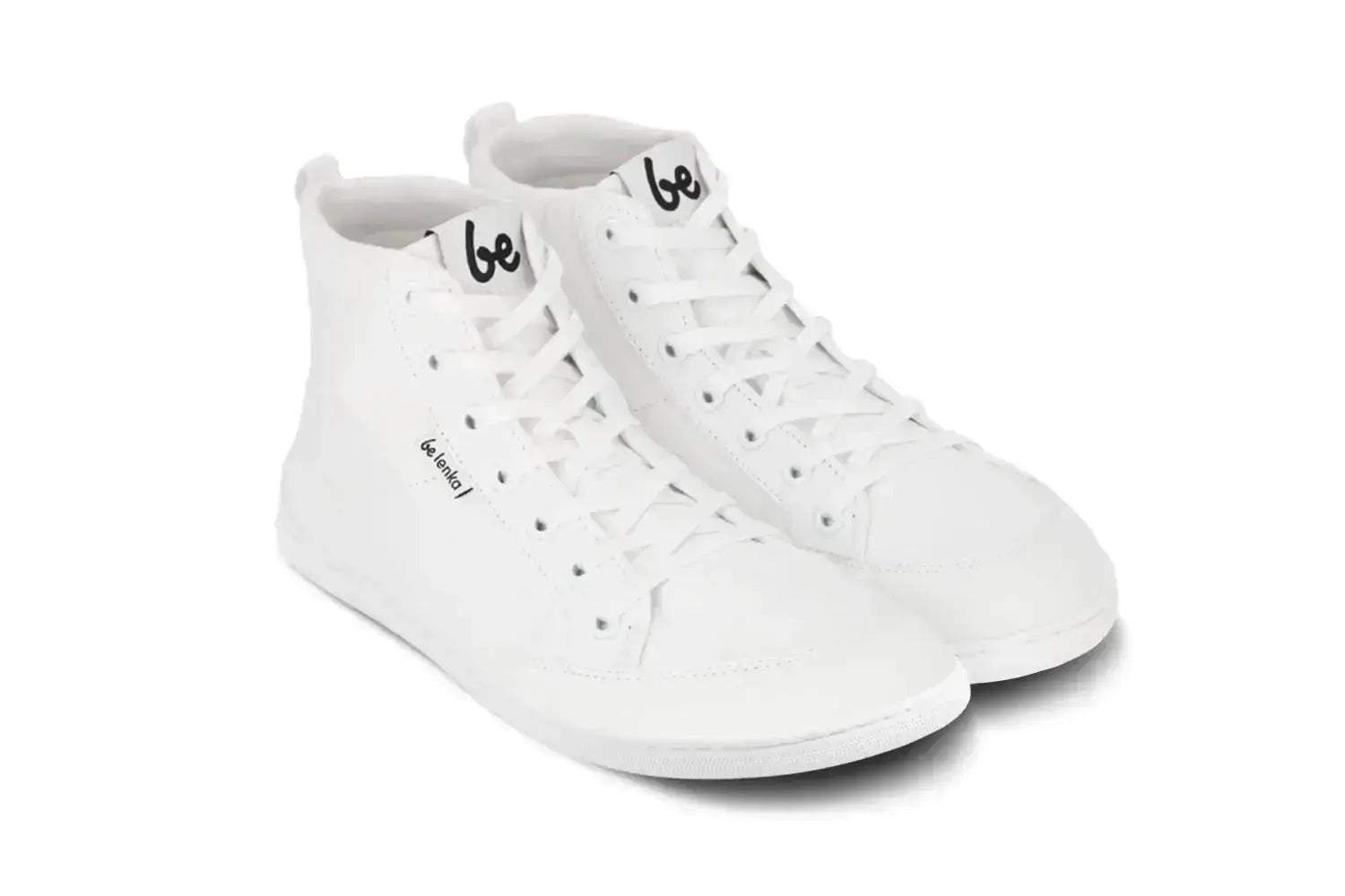 Be Lenka - Rebound High Top All White - Lonetas barefoot de caña alta blancas