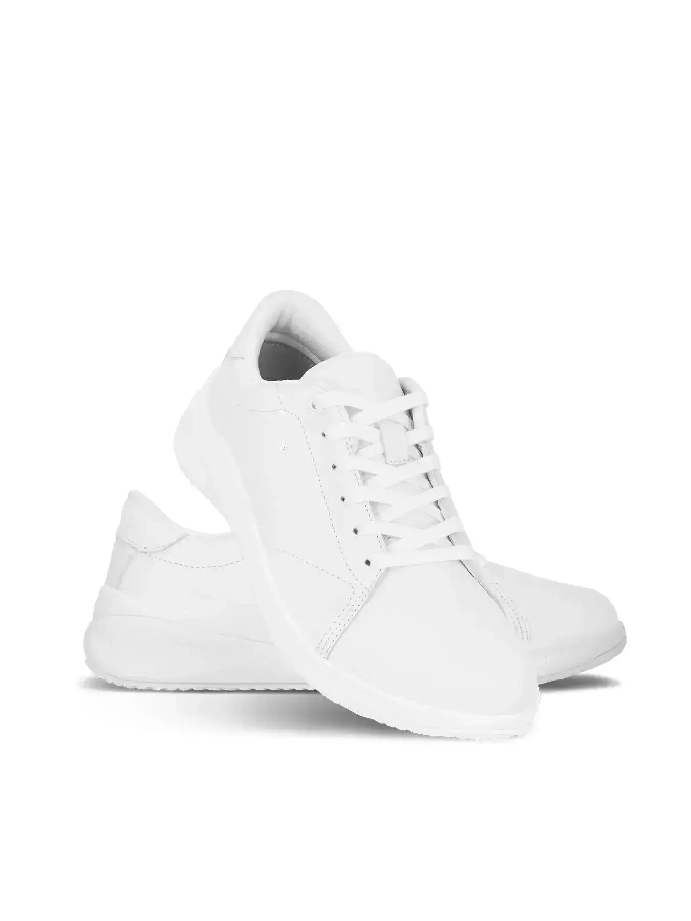 Be Lenka - Streetwise All White - Zapatillas barefoot de transición unisex blancas