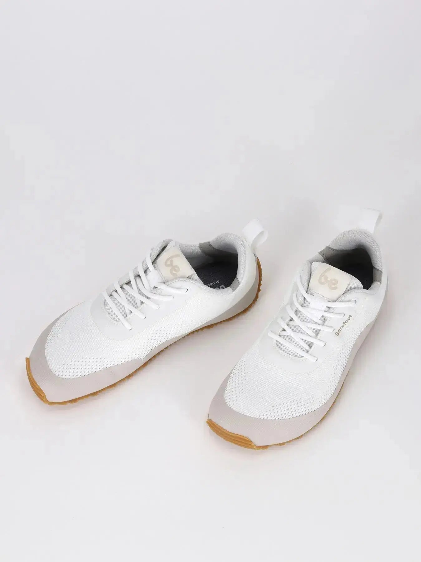 Be Lenka - Trailair Off White - Chaussures barefoot unisex pour la randonnée