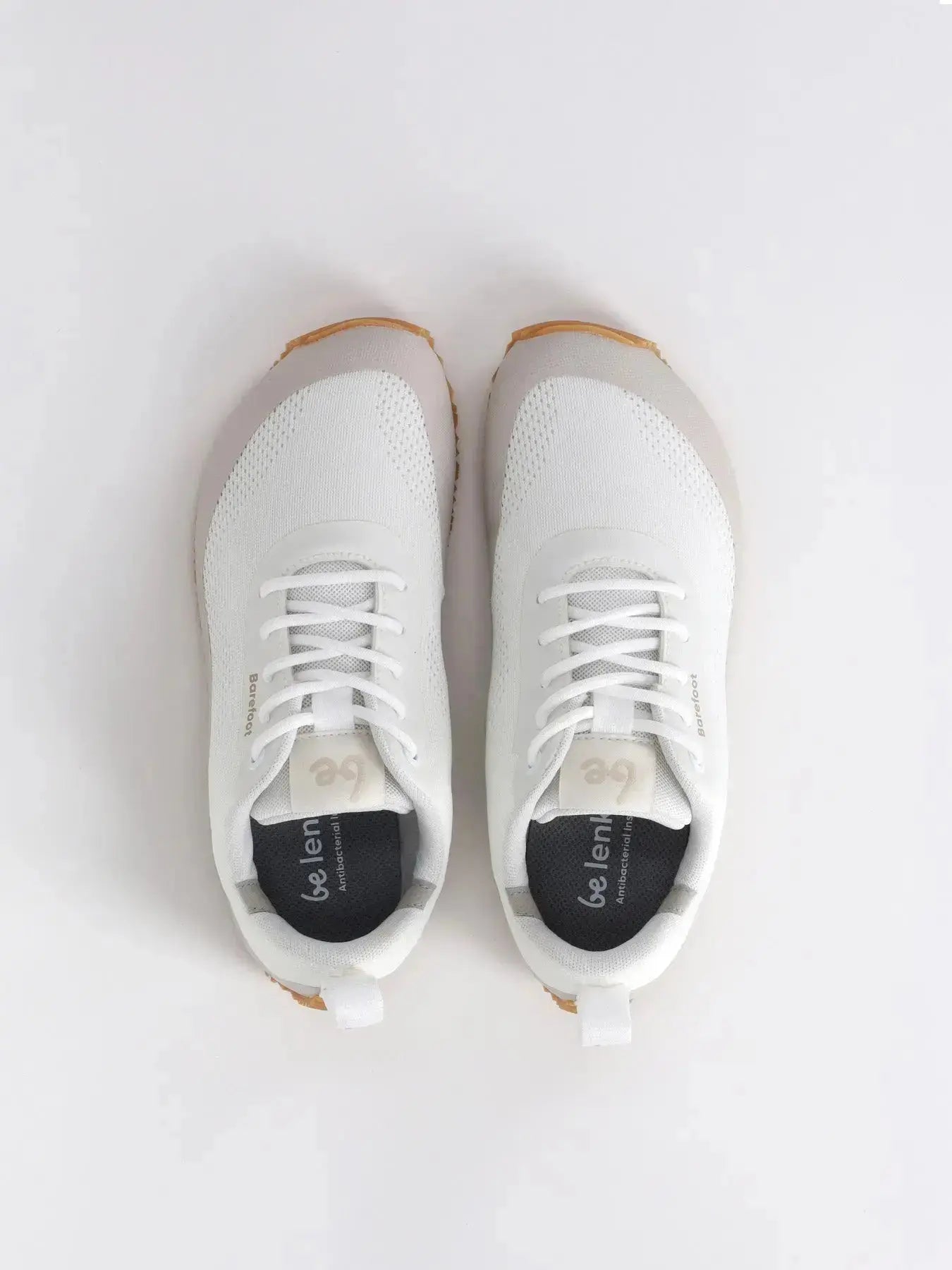 Be Lenka - Trailair Off White - Chaussures barefoot unisex pour la randonnée