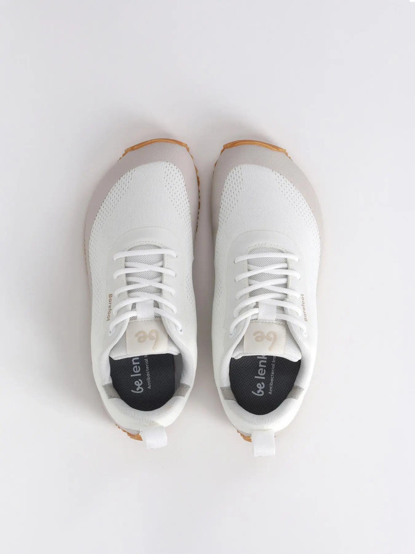 Be Lenka - Trailair Off White - Zapatillas barefoot para senderismo unisex