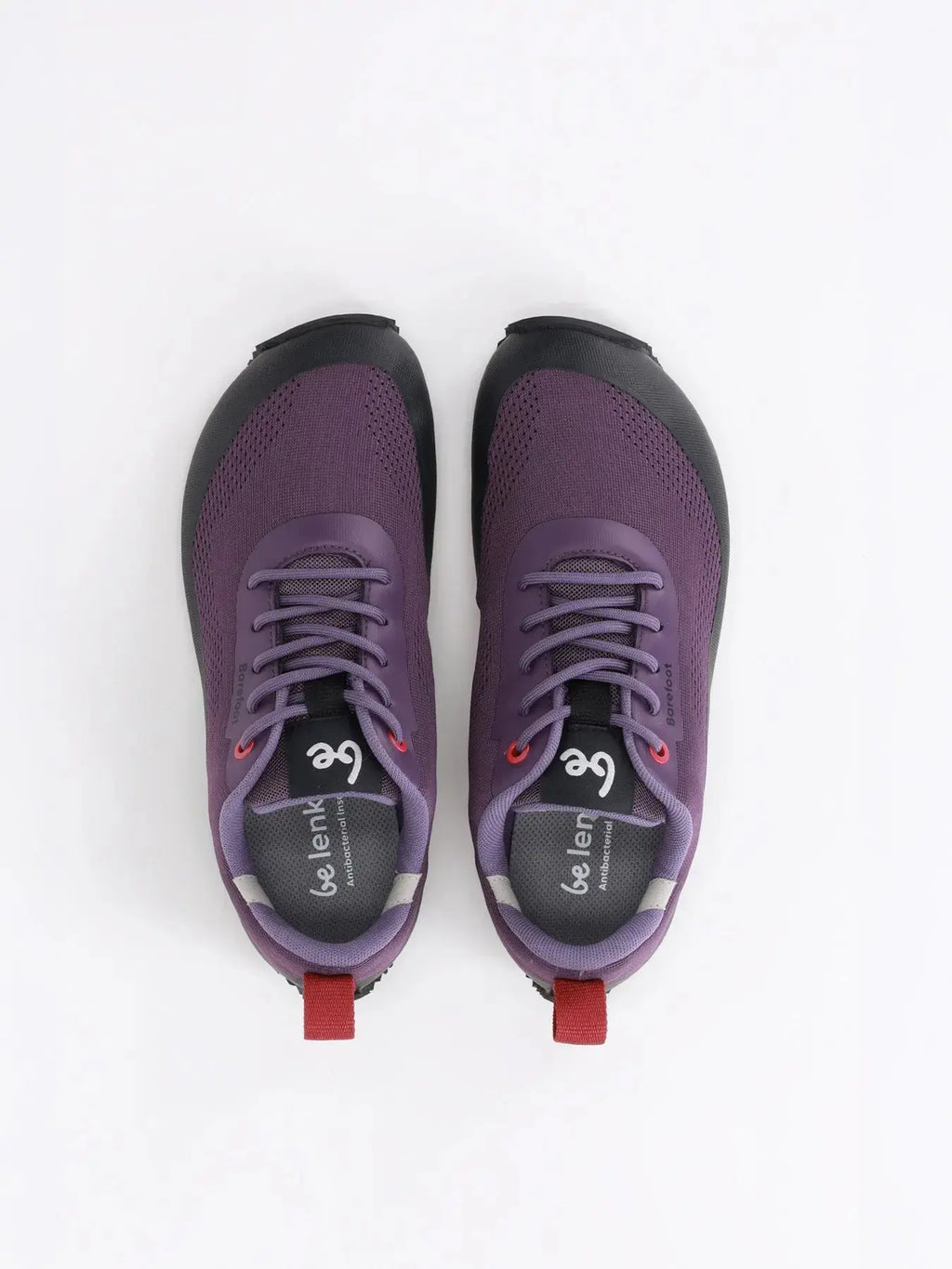 Be Lenka - Trailair Plum - Zapatillas barefoot para senderismo unisex