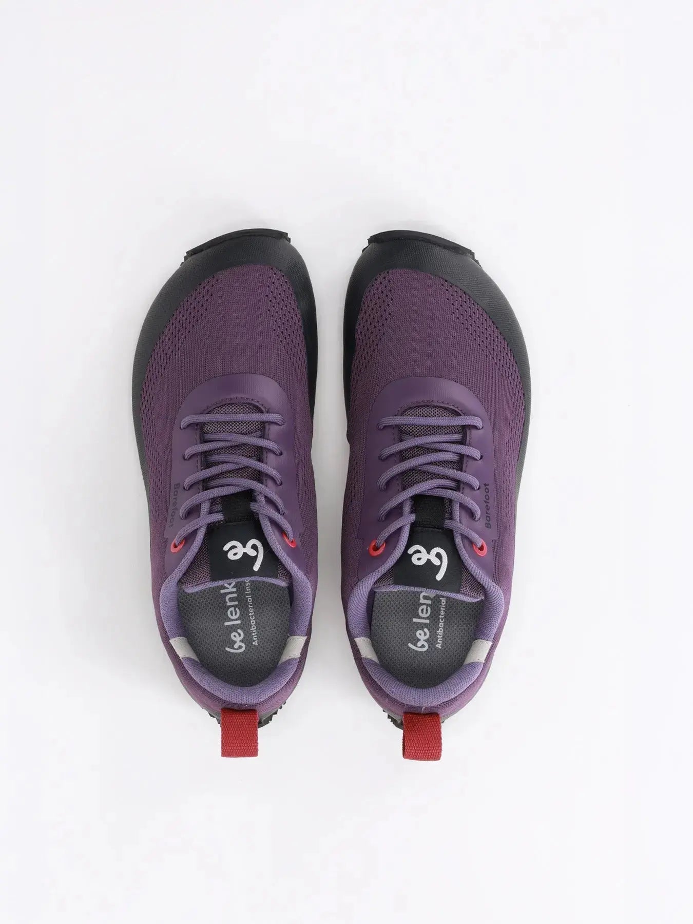 Be Lenka - Trailair Plum - Zapatillas barefoot para senderismo unisex