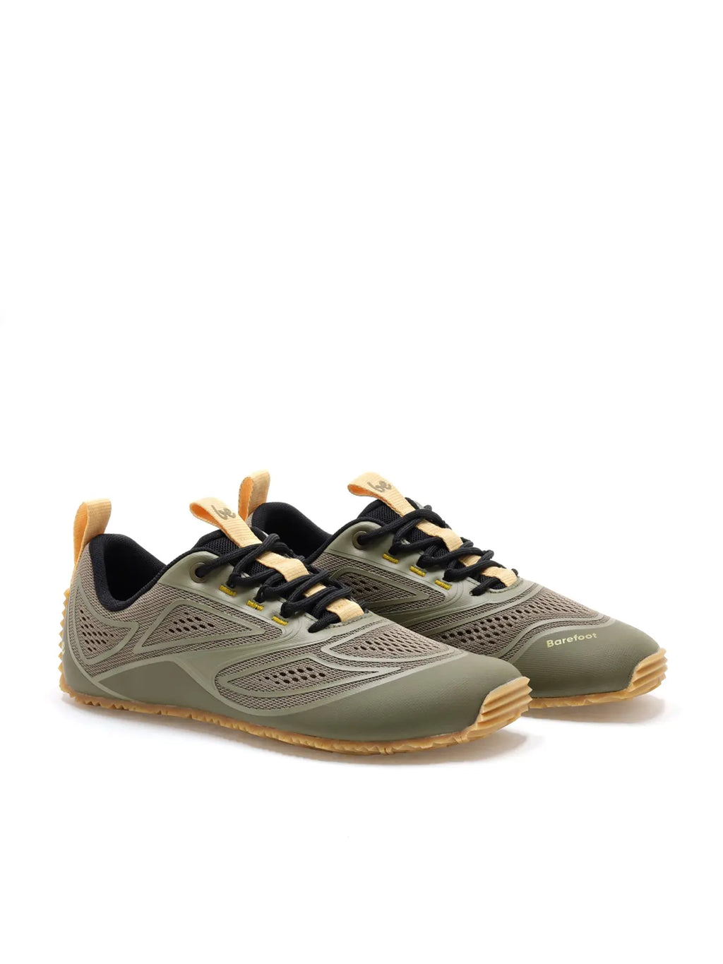 Be Lenka - Trailtech Khaki Green - Zapatillas barefoot para senderismo unisex