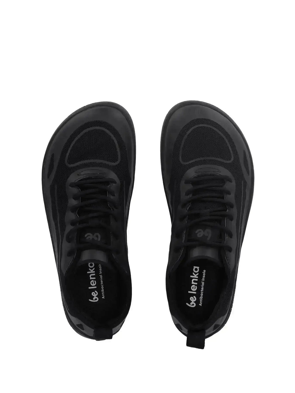 Be Lenka - Velocity All Black - Zapatillas barefoot unisex negras