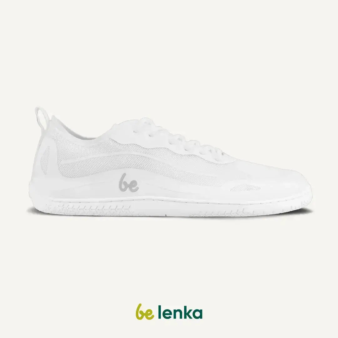 Be Lenka - Velocity All White - Baskets barefoot