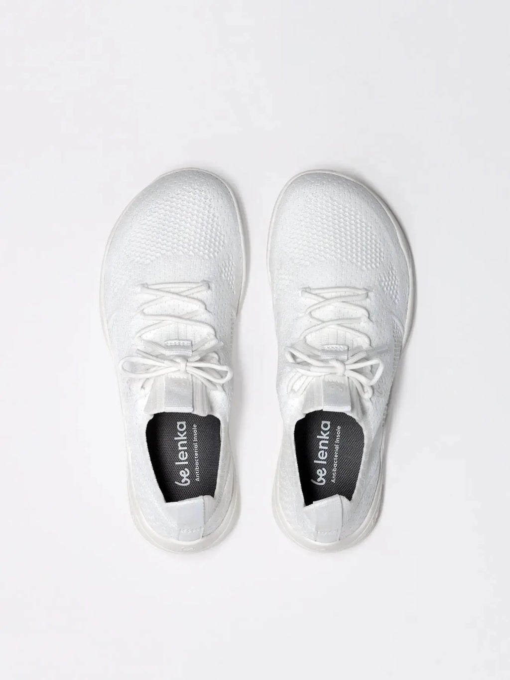 Be Lenka - Velore All White - Zapatillas barefoot unisex blancas