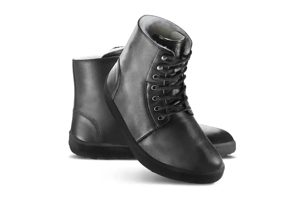 Be Lenka - Winter 3.0 Black - Botines de invierno barefoot