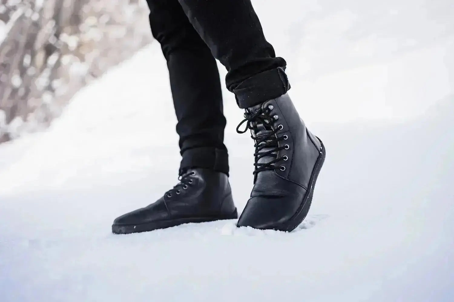 Be Lenka - Winter 3.0 Black - Botines de invierno barefoot