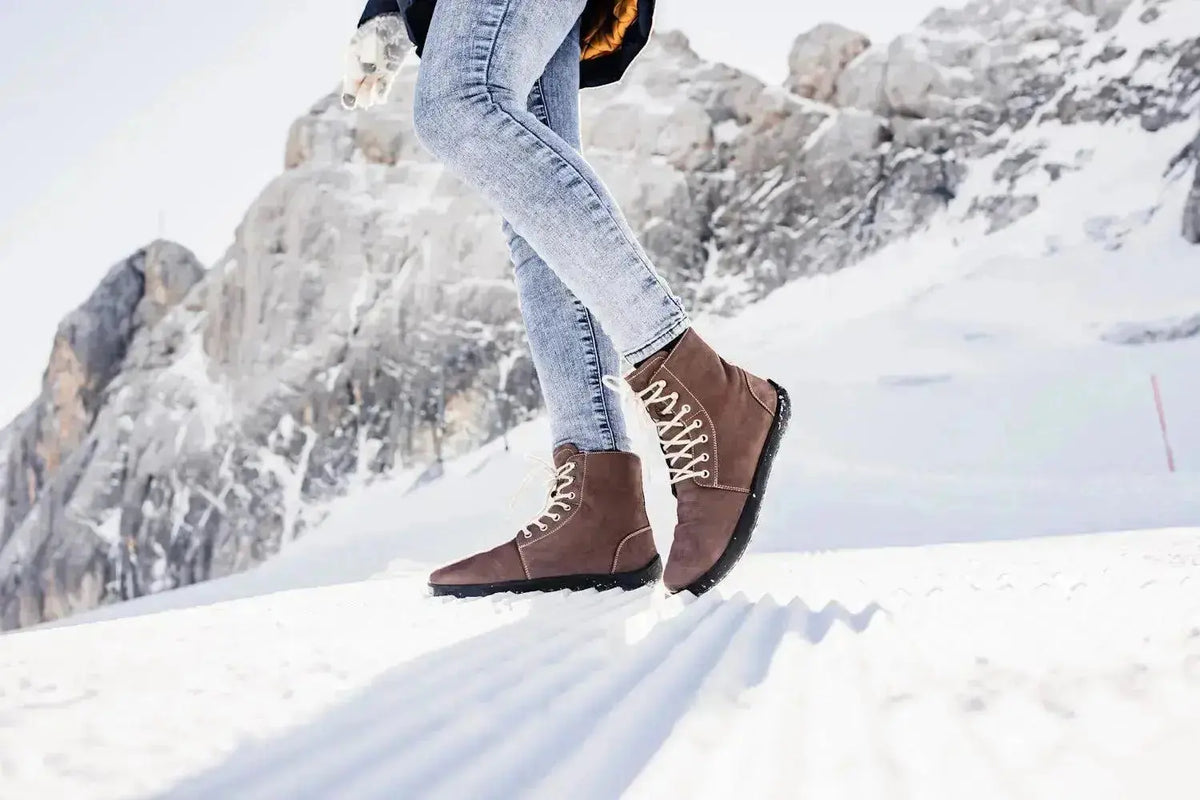 Be Lenka - Winter 3.0 Chocolate - Botines de invierno barefoot