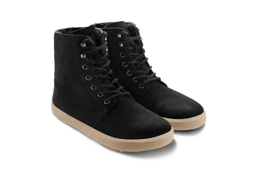Be Lenka - Winter 3.0 Matt Black - Botines de invierno barefoot