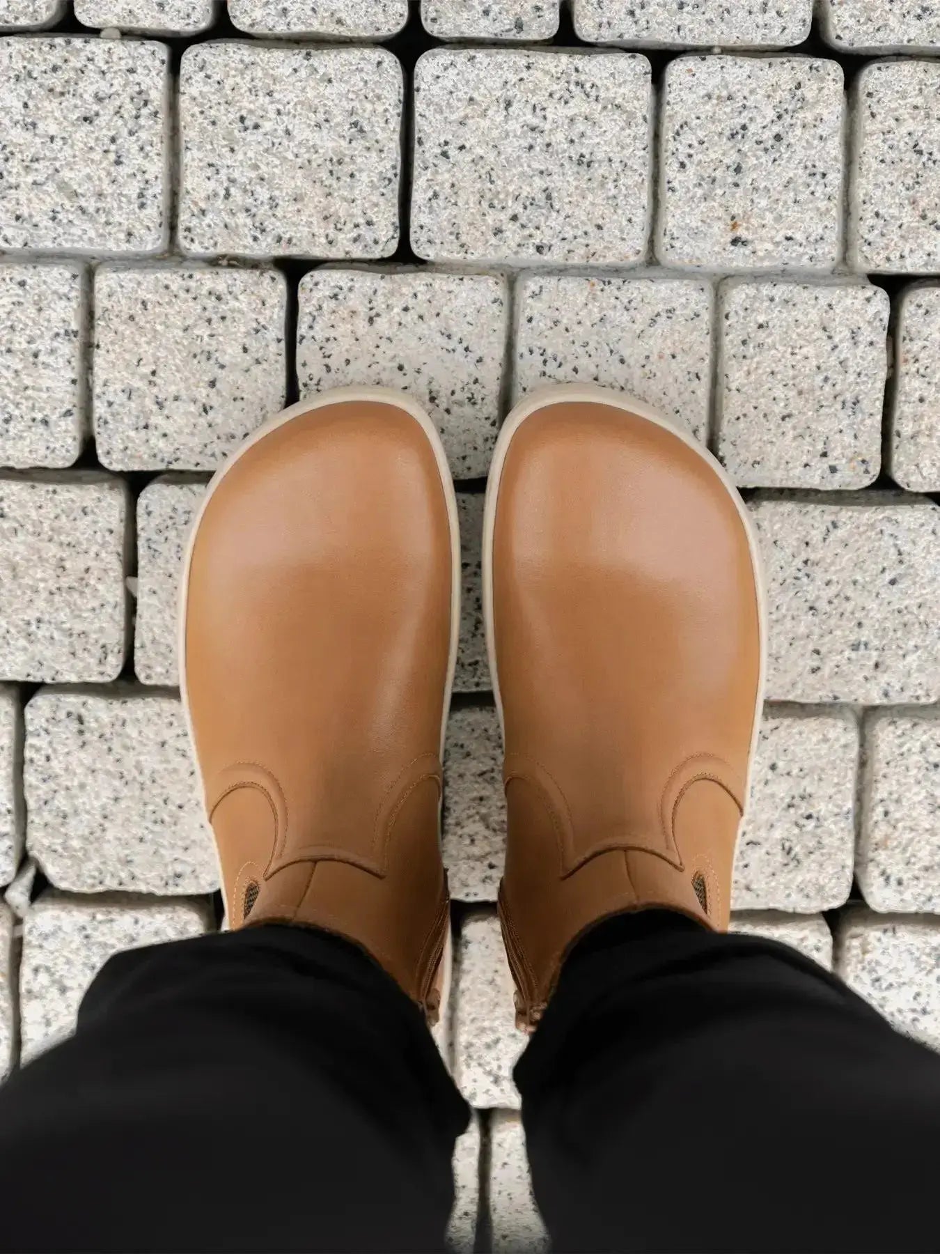 Be lenka - Allure Light Cognac - Botines Chelsea Barefoot