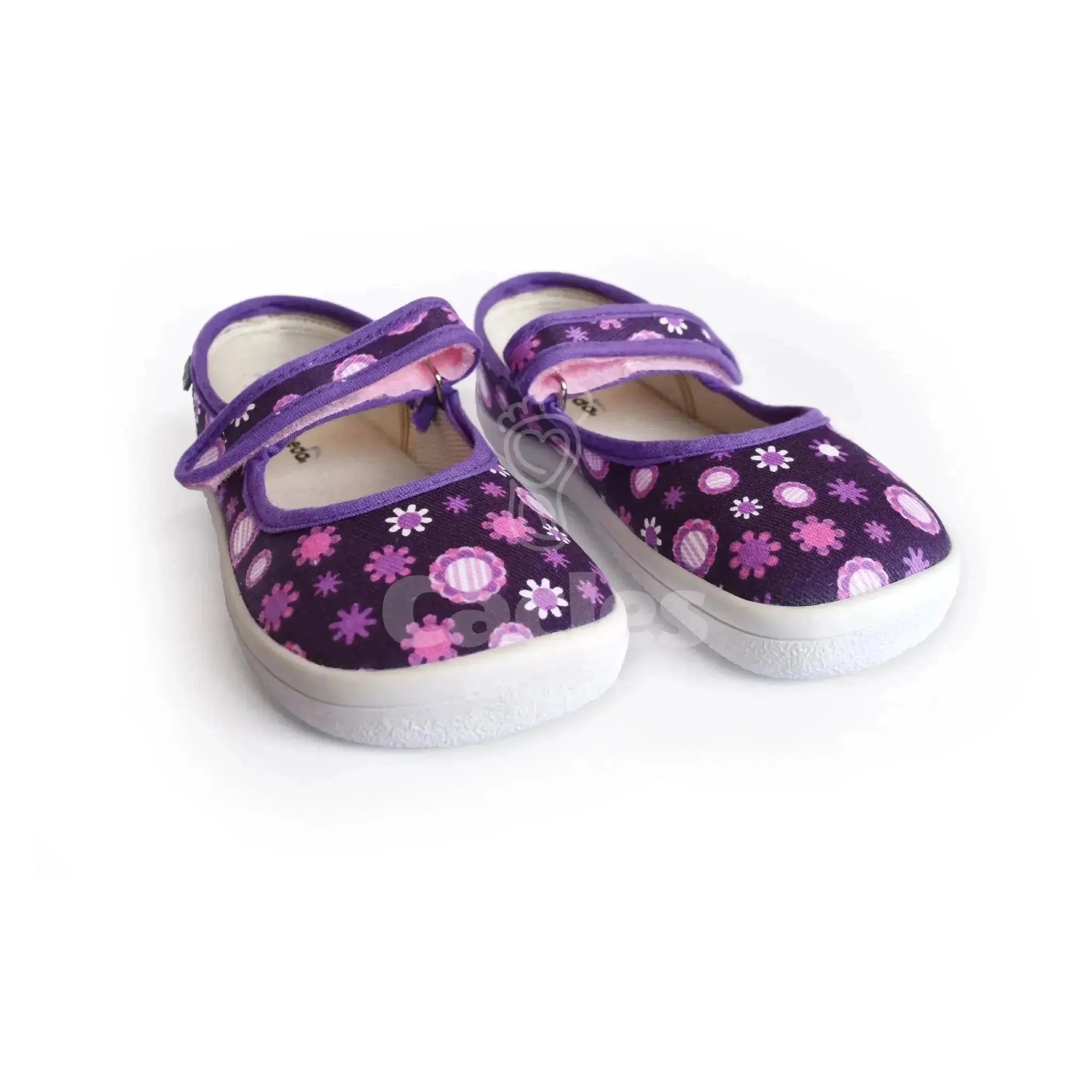 Beda - BF 0001/BA Violet Flowers - Merceditas Respetuosas de niña de flores moradas