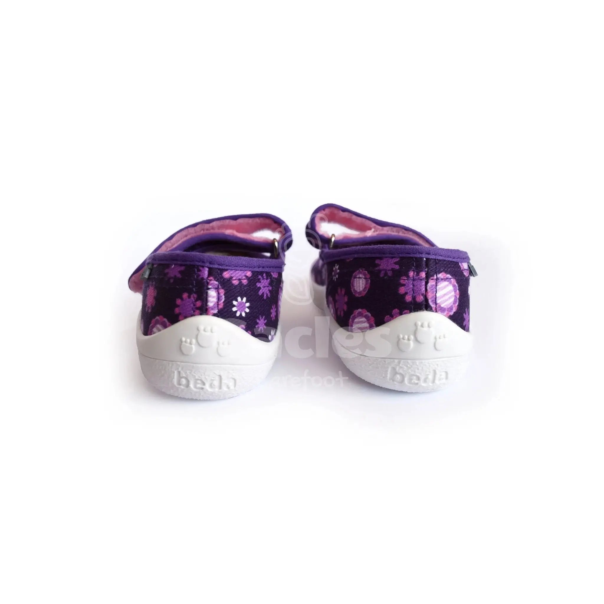 Beda - BF 0001/BA Violet Flowers - Merceditas Respetuosas de niña de flores moradas