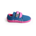 Beda - BF 0001/TEX/W Blueberry - Lonetas Barefoot infantiles azul y rosa